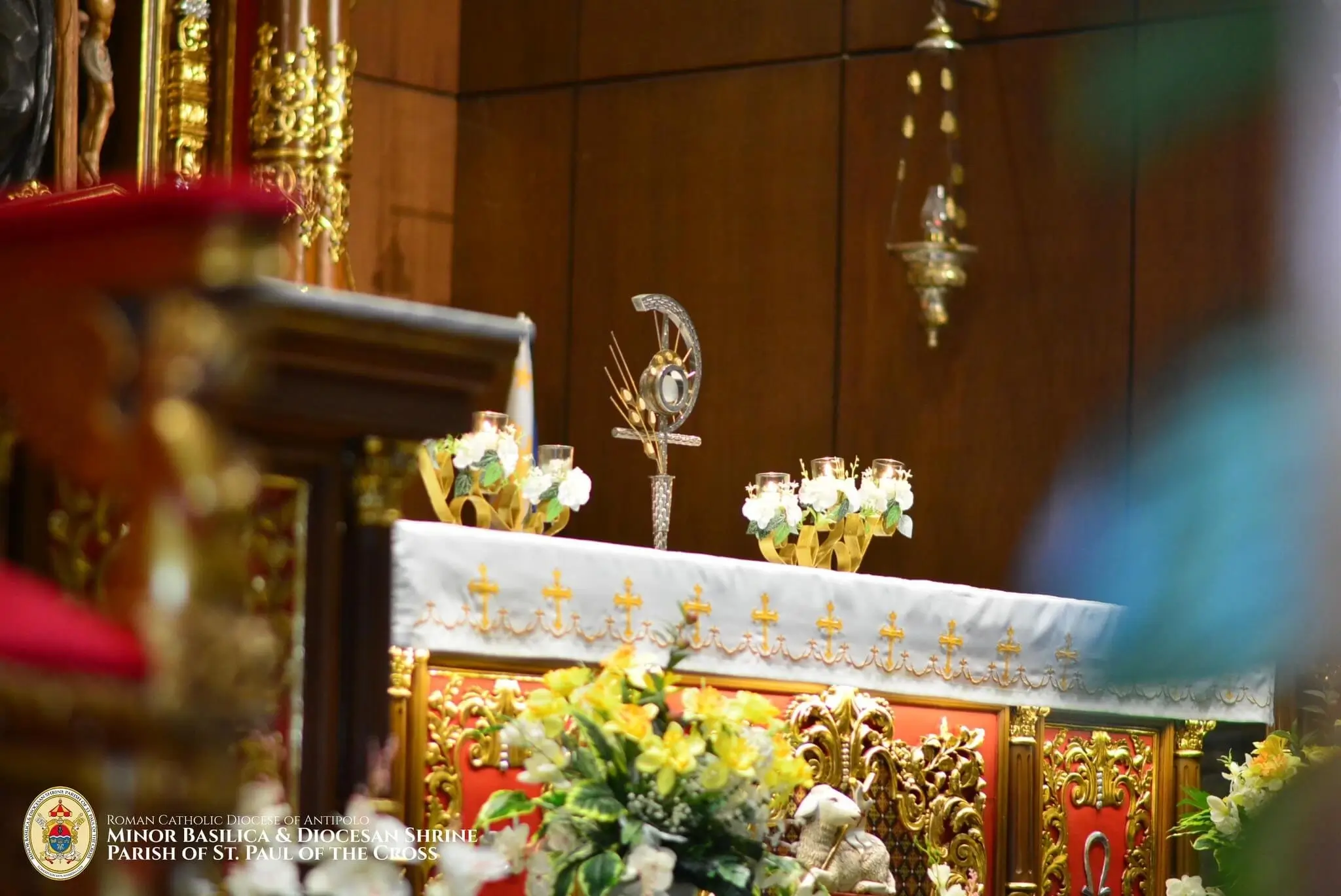 Youth group members posing for a photo